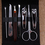 Custom 7 Pcs Nail Care Steel Manicure & Pedicure Set Personal Grooming Kit, Bulk Sale, Price/Piece