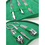 6 Pcs Heart Manicure Kit Leather Zip Closure Grooming Kit, Bulk Sale, Price/Piece