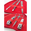 Custom 6 Pcs Heart Manicure Kit Leather Zip Closure Grooming Kit, Bulk Sale, Price/Piece