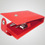 Custom 4 Pcs Manicure Set Luxury Red Leather Case Pedicure Supplies, Bulk Sale, Price/Piece