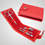 4 Pcs Manicure Set Luxury Red Leather Case Pedicure Supplies, Bulk Sale, Price/Piece