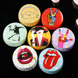 5000Pieces Personalized Paper Hot Cup Cover 100PCS/Pack Drink Coaster Wholesale