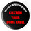 50 Pcs/Pack Customized Round Badge Reel Stickers, Custom Dome Label