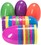 Custom Multicolor Plastic Egg Shell Surprise Empty Shells Perfect for Easter Hunt 3.15" L X2.17" W