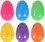 Custom Multicolor Plastic Egg Shell Surprise Empty Shells Perfect for Easter Hunt 3.15" L X2.17" W