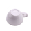 White Tea Cup Unbreakable Plastic Drinkware for Coffee Cappuccino Beverages