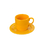 Colored Plastic Coffee Mugs Set with Saucer Cappuccino Sets, Bulk Sale