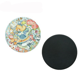 Muka Sublimation Blank PU Drink Coaster 4 Inches, Coasters for Drink, Drink Coasters for Table Top Protection