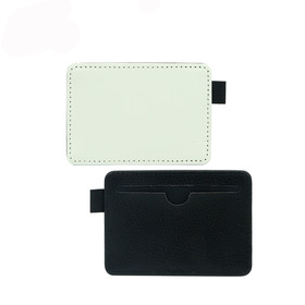 Sublimation Personalized PU Card Holders Credit Card Size Slim Minimalist Wallet