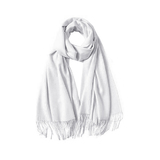 Custom Women's Soft Wrap Scarf, Personalized Long Shawl for Sublimation
