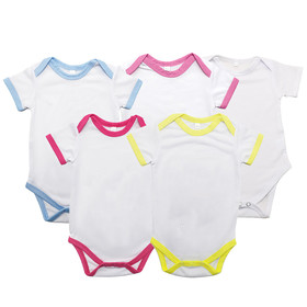 Muka Unisex Baby Short Sleeve Onesies Bodysuits