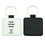 Muka Custom Leather Keychain, Keychain Key Finder, Custom Keychain for Boyfriend, Customized 3rd Anniversary Gift for Him