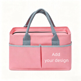 Muka Custom Large Capacity Insulated Lunch Bag Multi Pocket Thermal Food Container Carrier for Outdoor