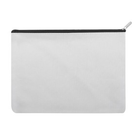 Muka Sample Zipper Pouch with Lining, Canvas Favor Bag, 6-3/4 x 4-3/4 Inch