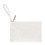 Aspire Blank Sample Canvas Zipper Makeup Bags with Lining, Storage Wristlet Canvas Pouch, 7 x 4-3/4 Inch