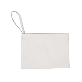 Sample Wristlet Bag, Canvas Zipper Bag, 11 x 8 Inch Multipurpose Case