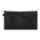 Aspire 12oz Cotton Canvas Pouch with Metal Ring, 7-3/4 x 4-1/2 Inch - Black