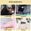 Muka Create Your Own Canvas Zipper Bag, Custom Gift Bag with Logo, 9-1/2 x 8 Inch - Black