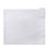 Aspire Blank Sample Canvas Makeup Bag, DIY Craft Bag with Zipper, 9.5 x 8 Inch - White