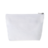 Aspire Cotton Canvas Zipper Cosmetic Bag 7 1/2" by 5 1/8" with 1 1/2" Bottom Wholesale