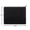 Aspire Black Blank Canvas Cosmetic Bag for DIY Project, 8 x 6 Inch Canvas Makeup Pouch with Zipper