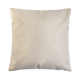TOPTIE Sublimation Blank Throw Pillow Cover, Farmhouse Cotton Linen Pillow Case for Home Decor