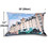 TOPTIE Custom Throw Pillow Case 12 x 20 Inches, Design Polyester Pillow Cover Gift for Family, Wedding Keepsake