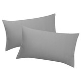TOPTIE 2-Pack Standard / Queen Size Pillowcase, Microfiber Pillow Cover with Envelope Closure