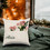 TOPTIE Custom Embroidery Pillow Cover, 16" X 16" Personalized Linen Throw Pillowcase with Pocket