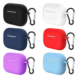 Aspire 6 PCS AirPods Pro Case Cover, Silicone Protective Case with Keychain, Designed for AirPods 3, Front LED Visible