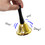 Aspire Custom Laser Engraved Hand Bell 2.55" DIA, Tea Bell for Games, Restaurant, Christmas Decoration