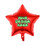 Aspire Custom Star Foil Balloons 18 inch, Personalized Aluminum Balloons for Birthday Graduation Party Baby Shower Wedding Propose Marriage Engagement Ceremony Decoration - Red