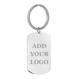 Muka Personalized Keychain Different Shape, Stainless Steel Laser Engraving Key Ring Clips for Couples, Frineds