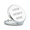 Aspire Custom Compact Mirror Laser Engraved, Pocket Mirror for Bridesmaid Friend, Wedding Present