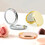 Aspire Custom Compact Mirror Laser Engraved, Pocket Mirror for Bridesmaid Friend, Wedding Present
