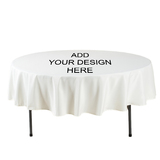 Muka Custom Round Tablecloth, Dining Room Table Cover