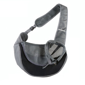 Muka Crossbody Pet Carrier Bag for Small Dogs and Cats Breathable Mesh Shoulder Backpack Outdoor Travel