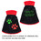 Muka Custom Embroidered Pet Costume for Dog, Pet Satin Cape Dog Apparel with Personalized Logo