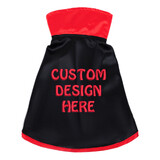 Muka Custom Embroidered Pet Costume for Dog, Pet Satin Cape Dog Apparel with Personalized Logo