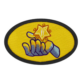 MUKA Custom 75% Embroidered Patch No Backing Sewn Onto Jacket, Hat, Backpack