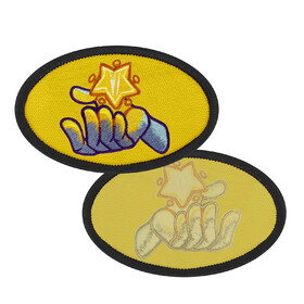 MUKA Make Your Own Iron-on Patches, Personalized 75% Embroidery Design Decorative for Hats