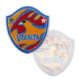 MUKA Custom Full Embroidered Patches with Iron-on Backing