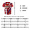 TOPTIE Custom Baseball Jerseys for Men, Full Color Sublimated Baseball Uniforms