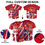 TOPTIE Custom Baseball Jerseys for Men, Full Color Sublimated Baseball Uniforms