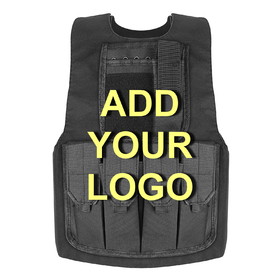 TopTie Custom Children Tactical Vest for Kids Adjustable Protective Military Style for Role Play Outdoor Training for 8-14 year old kid