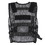 Toptie Custom Military Tactical Vest for Kids Mesh Fabric Breathable Lightweight Children Combat Vest