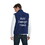TOPTIE Custom Men's Golf Vest Logo Imprint Lightweight Softshell Zip Up Sleeveless Breaker Jacket Performance Ourterwear w/ Pockets