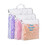 Muka 3Pcs Custom Embroidered Mesh Laundry Bag Set with Handles, Side Widening, Large Opening with Zipper