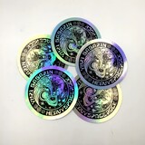 Muka Custom Holographic Sticker Sheet, Circle Sticker