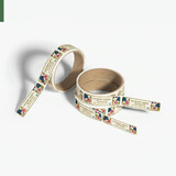 Muka Customized White Paper Return Address Roll Labels, Time-Saving Personalized Stickers for Mail & Shipping